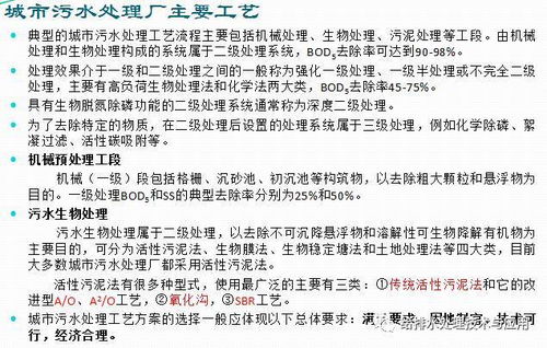 城市污水處理廠的設(shè)備與工藝中的數(shù)據(jù)處理技術(shù)